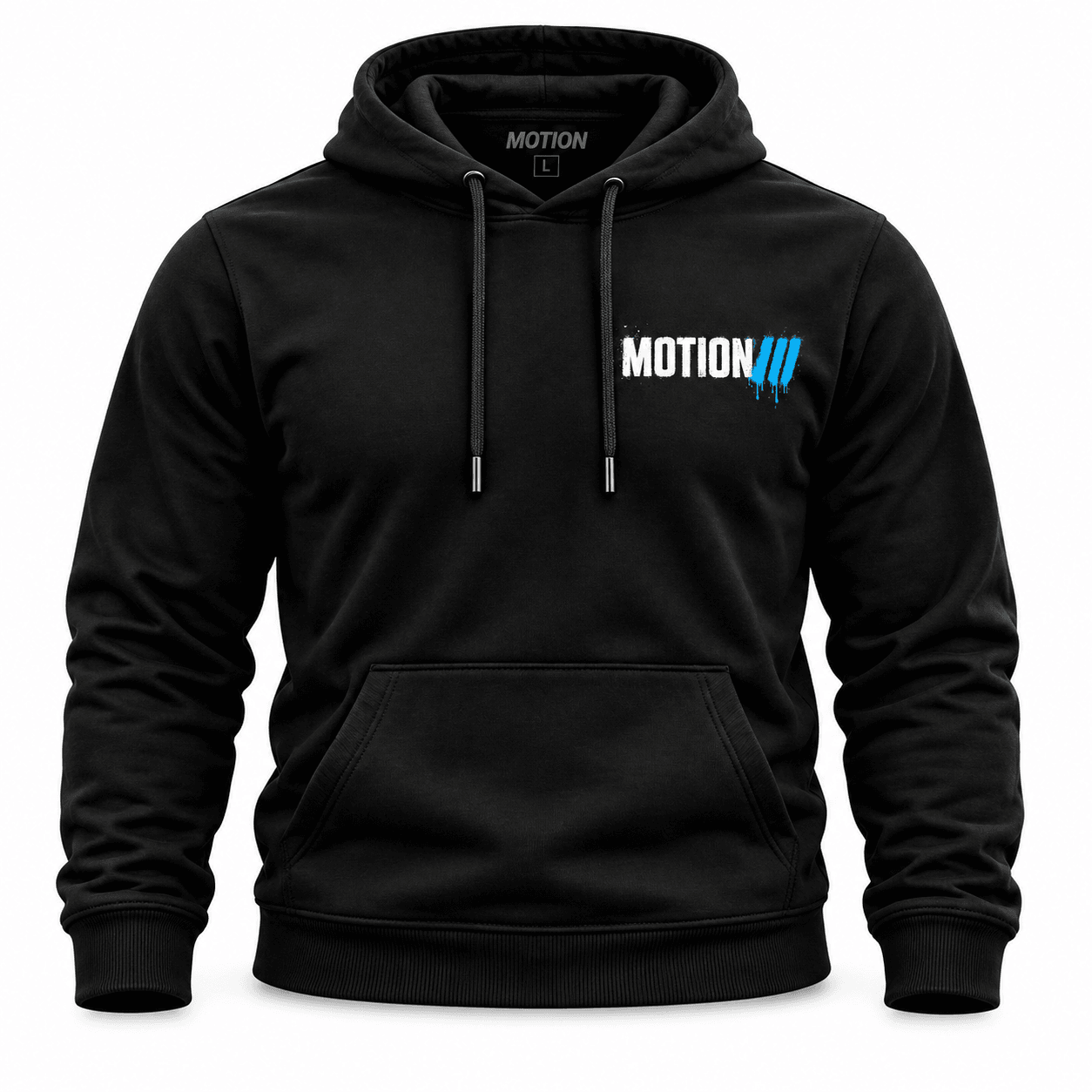 Always Forward shield hoodie front on white