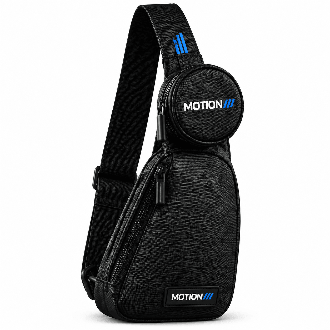 Crossbody pouch product view on white